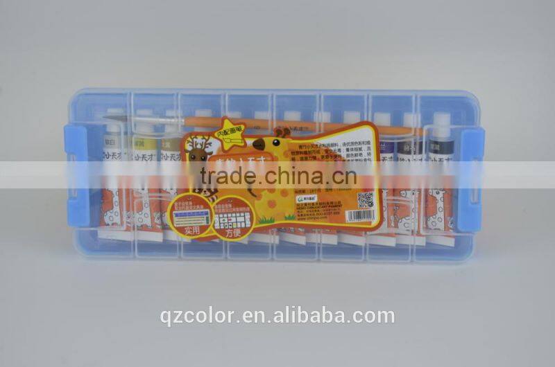 12clolor 6ml professional gouache color set