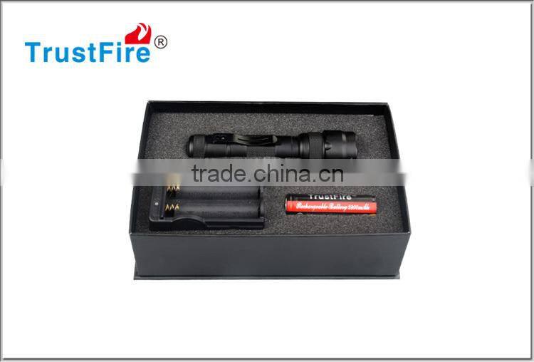 Trustfire WF-502B led flashlight 1000LM CREE led flashlight hunting flashlight rechargeable