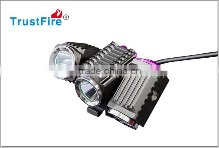 2016 led bike light housing TR-D012 , bicycle light Using three CREE XM-L 2 led lights , high quality led bike light 900lm