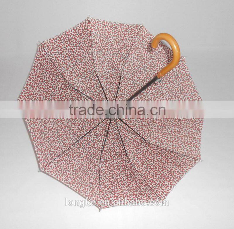 50cm*8k old fashion leopard-print umbrella for lady