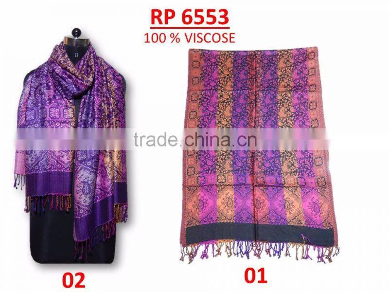 NEW FANCY VISCOSE FINE QUALITY SCARF SHAWL STOLE