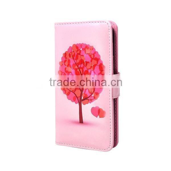 Flowers Printed Flip Stand Cover for Samsung Galaxy S7 Edge Leather Case b044265(4)