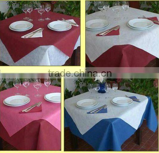 High quality colorful pp 100% table cover & table cloth& table linen, China factory