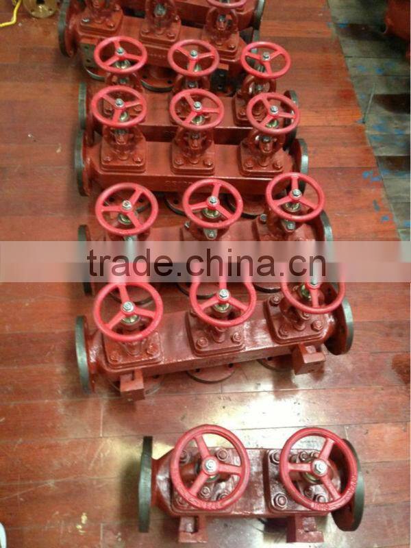 Marine valve control box