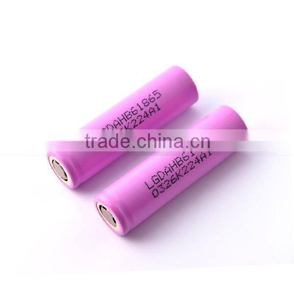In stock Authentic LG Chem 18650 batteries Lg hb6 1500mah 30a discharge 18650 3.7v li-ion battery