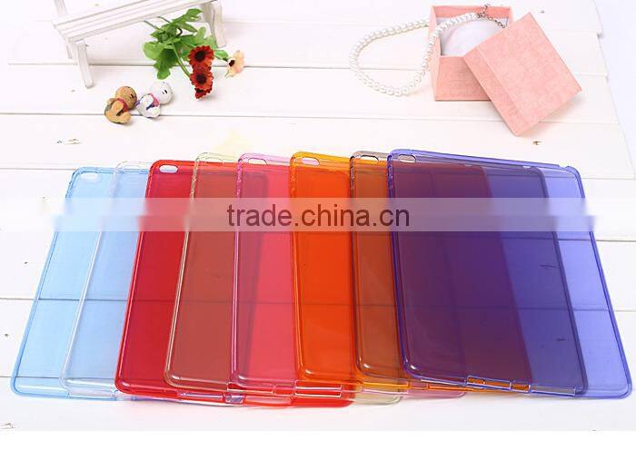 For iPad 5 Soft Clear Case , For iPad Air Transparent TPU Mobile Phone Cover