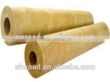 CE & ASTM Certificated Water Insulated Fireproof Rockwool Pipe / Tube InsulationProducts Made in China