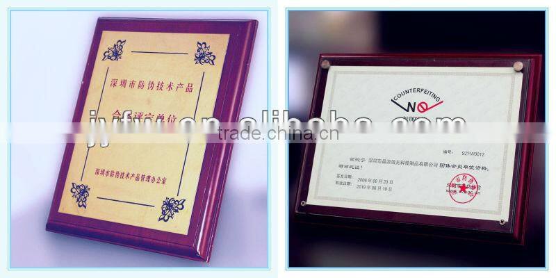 3d hologram laser security code sticker