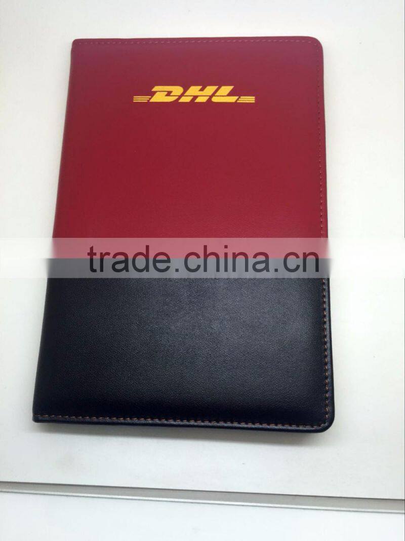 Promotion classical leather business office stationery men gift sets