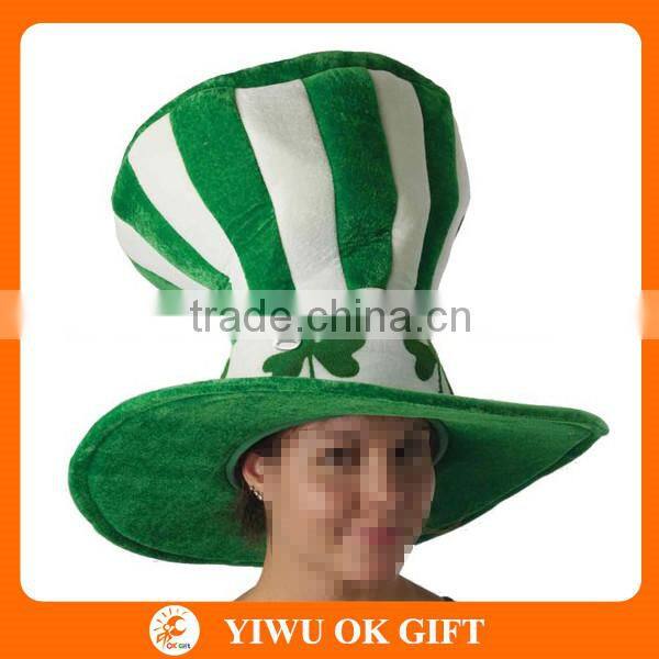 Yiwu Factory Party Decorations Shamrock Top Hat