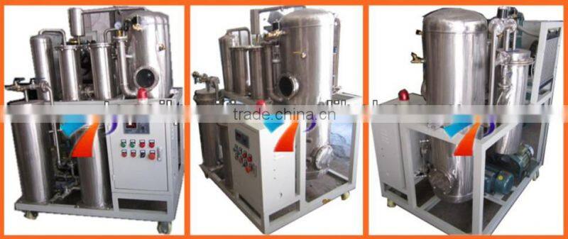 Series TYF Phosphate ester oil degasifier machine,Powerful Vacuum design,Dual water and particulate removal