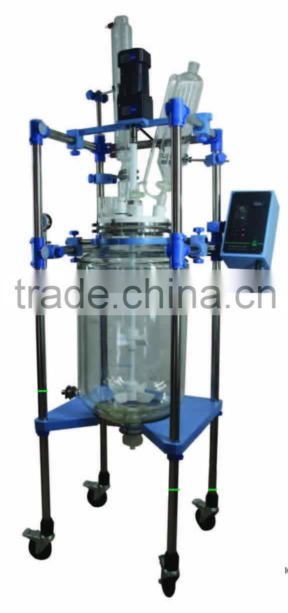 Jacketed Glass Reactor 10L