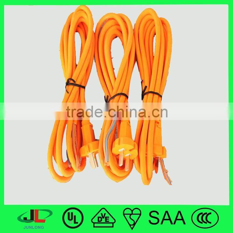 GuangDong Factory CCC ISO approved China 2 pin ccc power cord electrical cord Plug with ISO CCC power cord