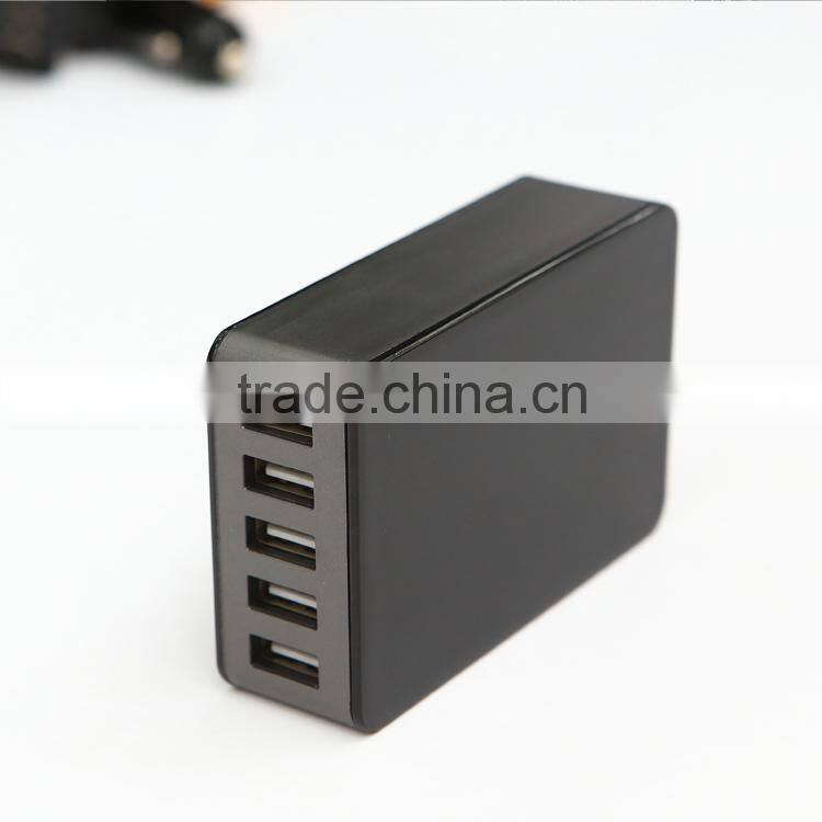 2 in 1 micro usb charger with ports usb 2 hub,super fast power bank charger for mp3 player,multi charger for iphone 6