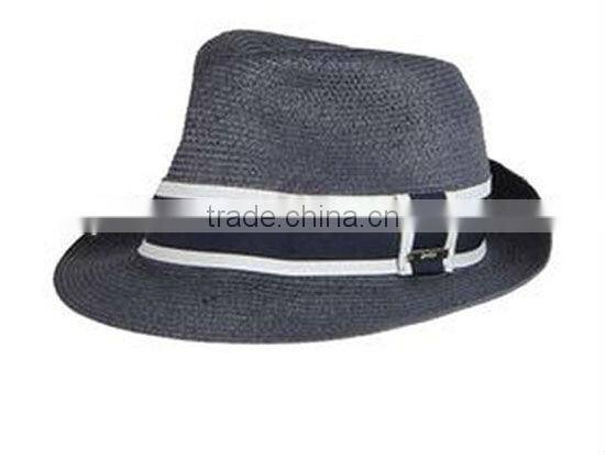 Wholesale custom men bowler hat collapsible gambler derby hat cap