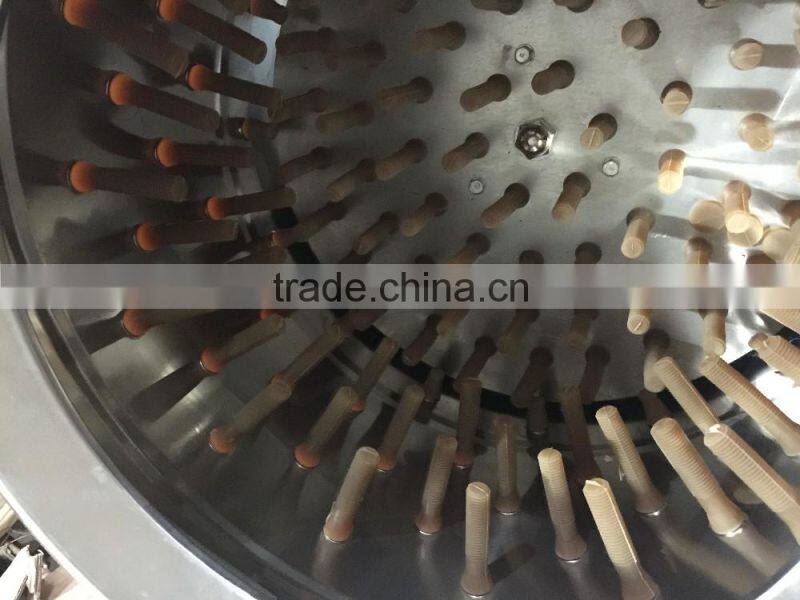 Mulfunctional poultry plucker used for chicken turkey goose duck with poultry plucke finger poultry killing cone