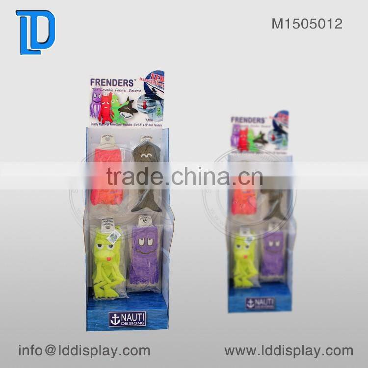 High Quality Supermarket Hook Cardboard Display,Hook Cardboard Display For Sport Products,Socks Display Stand With Hooks