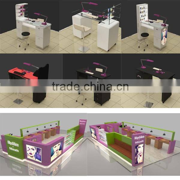 Mall Nail Salon /Manicure/Pedicure Kiosk for hot sale