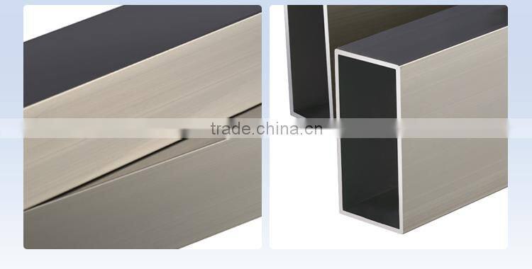 2015 Hot selling stable quality colourful surface treatment aluminium profile