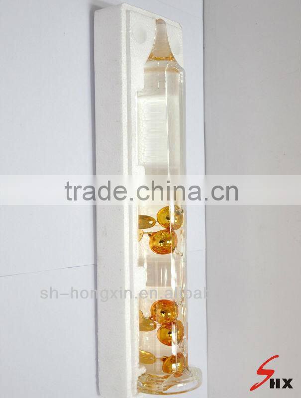 5 gold ball desk galilio thermometer