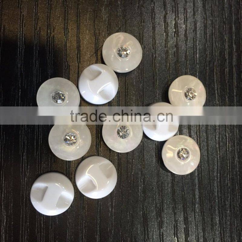 Combined button for shirts