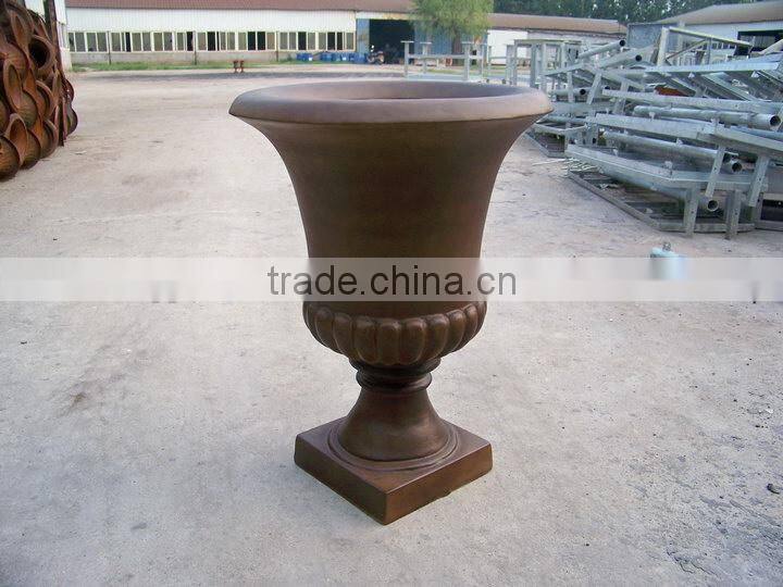 outdoor planter outdoor urns GRC urns for garden decoration
