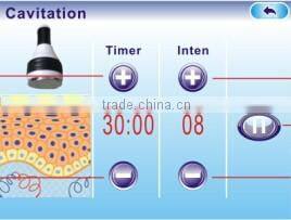 Hot Sale Professional cavitation slimming ultrasonic therapy Body Shaping Machine