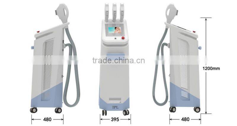 beauty ipl 2014 cheapest ipl machine price/multifunction laser beauty machine/shr ipl rf