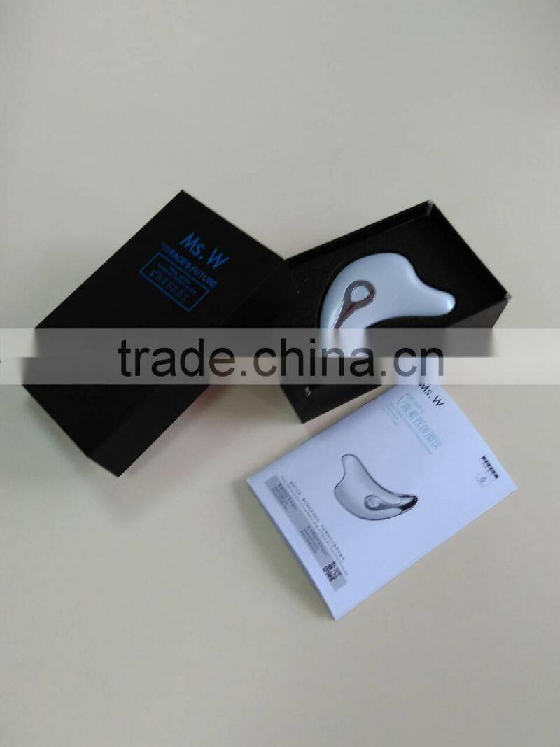 Mini Portable Galvanic Positive Ion Negative Ion therapy Face Lifting Beauty Device