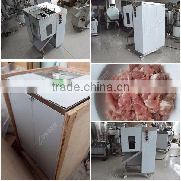Commercial Frozen Meat Cutter Machine/Small Meat Cutting Machine