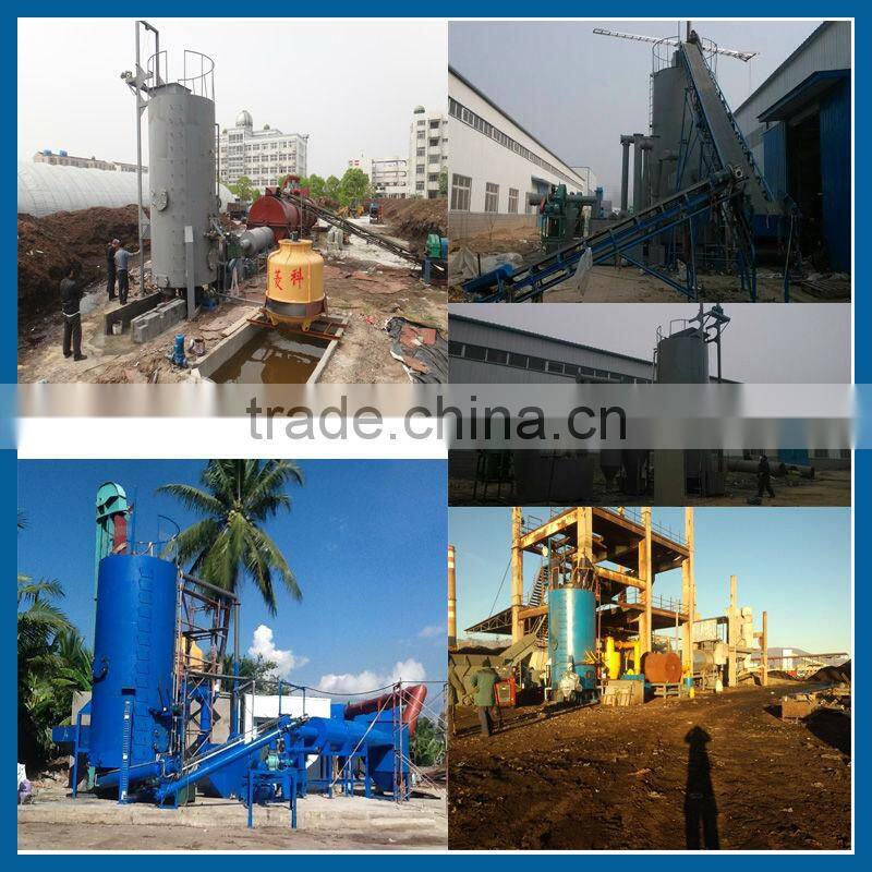 new designed no gumming biomass gasifier for power generator