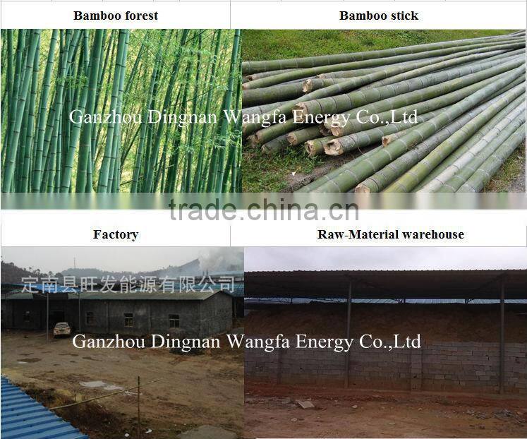 100% pure bamboo sawdust shisha charcoal