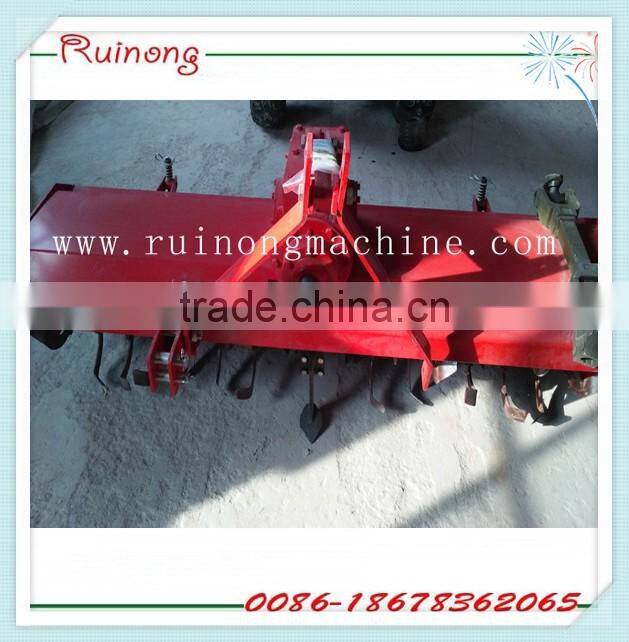 Tractor mounted 3 point rotary tiller cultivator