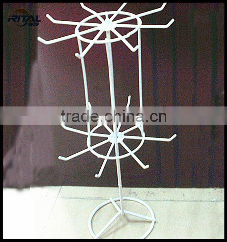 OEM metal display rack for promotion supermarket retail shop