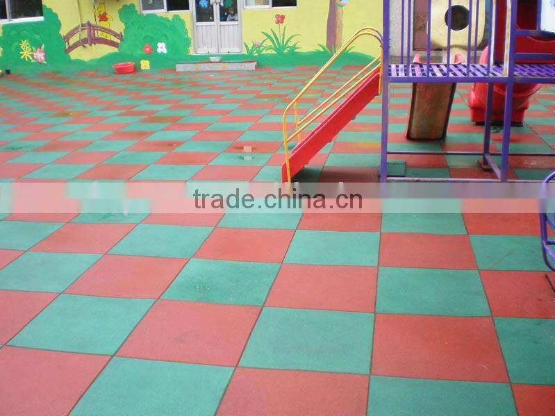 Kindergarten/ sport gym/Indoor and Outdoor Floor Rubber Tile