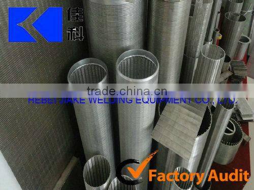 automatic PLC wedge wire screen mesh welding machines made in China from Jiake Factory