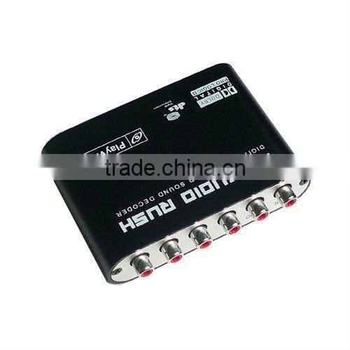 Digital Audio converter 5.1 Channel DTS/AC-3 Digital Surround Sound Audio Decode