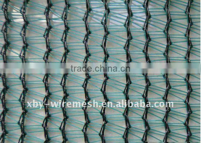 70% Green with Black Sun Shade Cloth