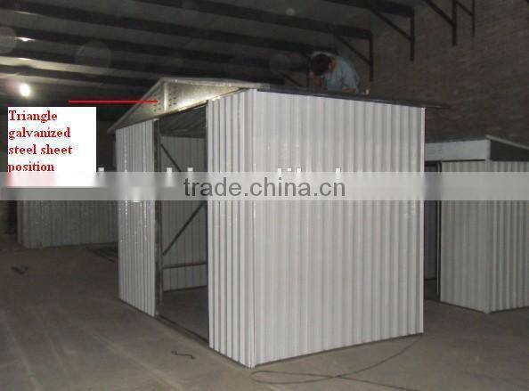 HOT selling steel garden shed
