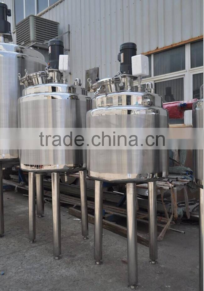 hot batch stainless steel milk pasteurizer