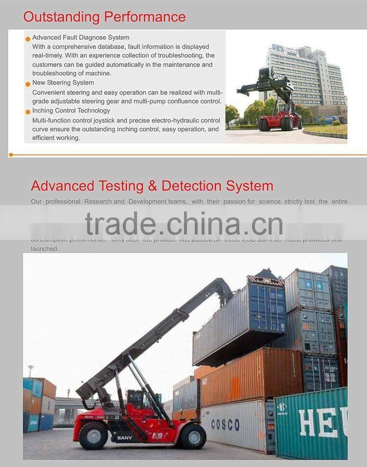 45T container reach stacker SANY SRSC45C30 with CE