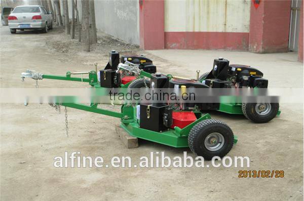 Easy operation high efficiency tow behind flail mower
