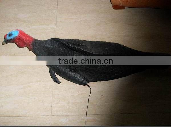 OEM HDPE plastic turkey decoy,wholesale hunting turkey decoy.