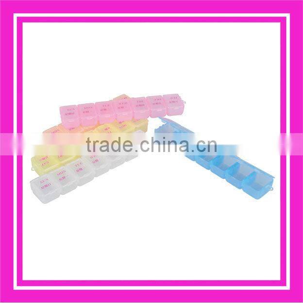 pocket size plastic pill box