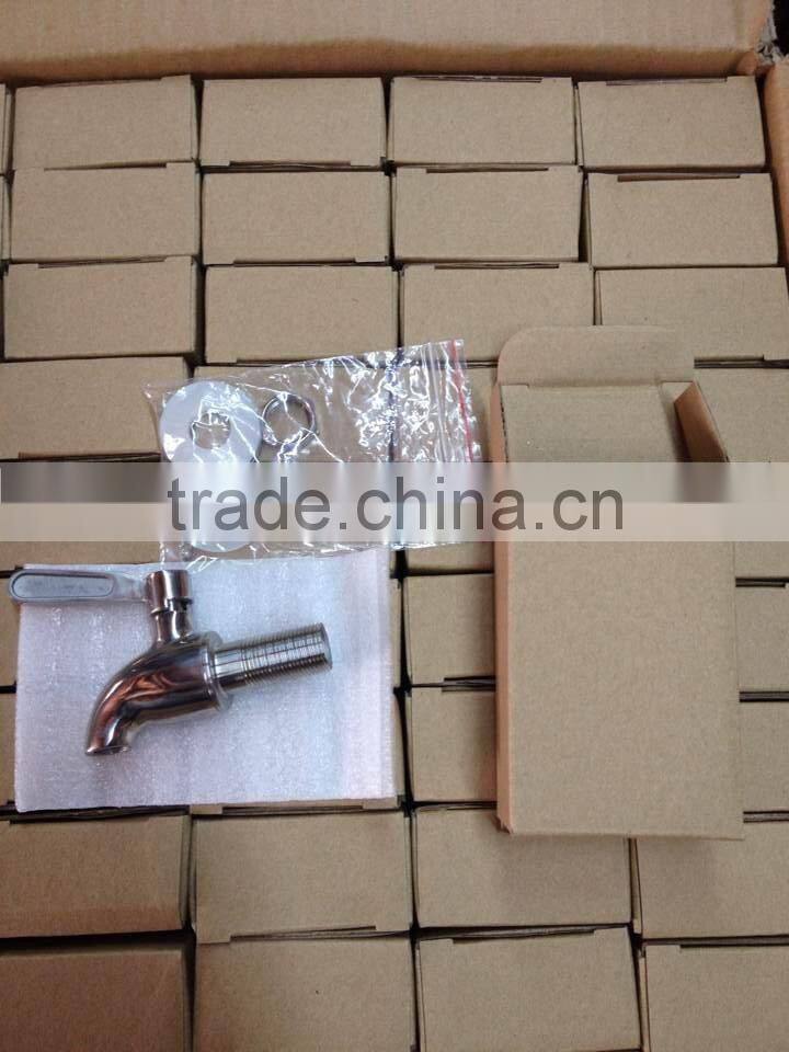 Beverage Dispenser Tap in stainless steel material for both colod and hot