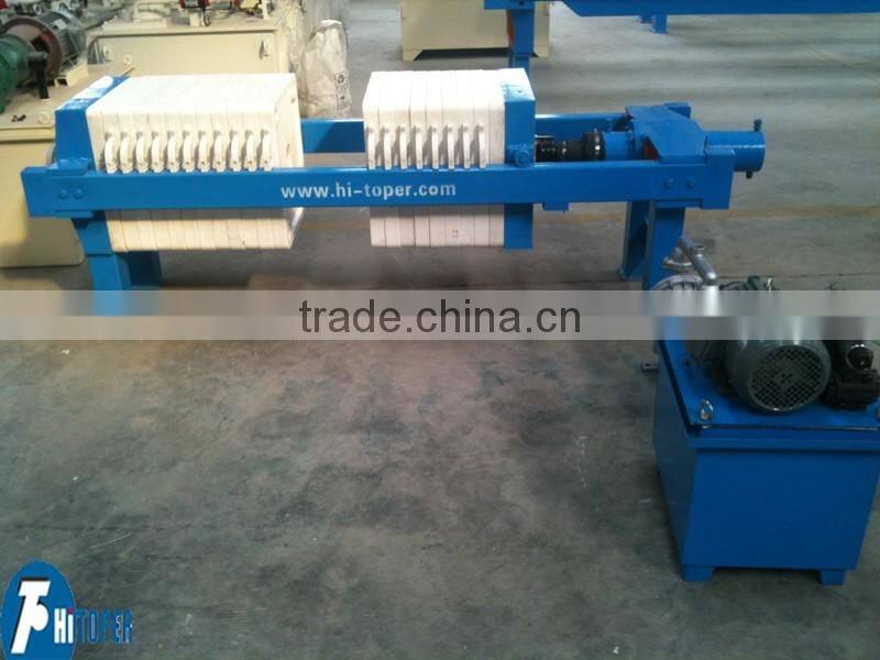 Liquid-solid separation hydraulic filter press, hydraulics press