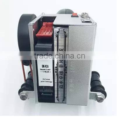 Small sized portable hand-held ink-jet printer