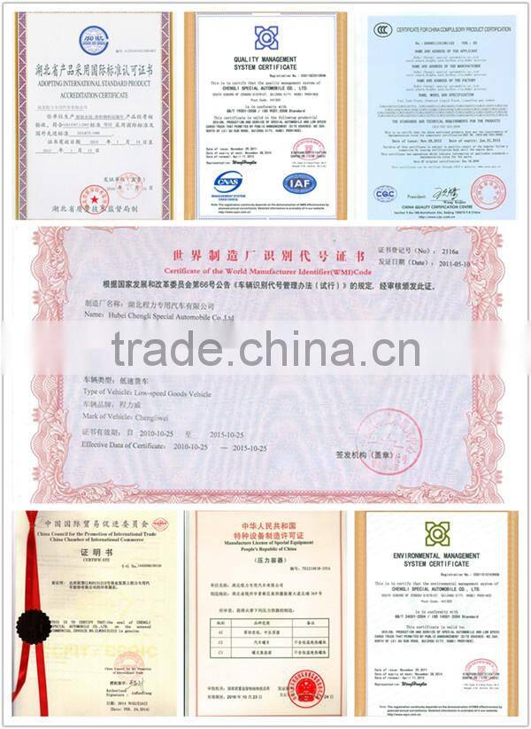 4x2 Dongfeng 15000 litres carbon steel fuel tanker truck