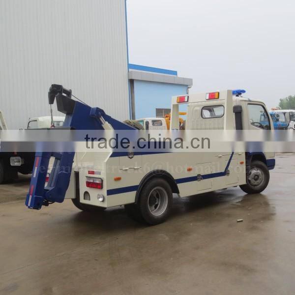 DONGFENG 4*2 Towing lifting combined wrecker truck 4ton
