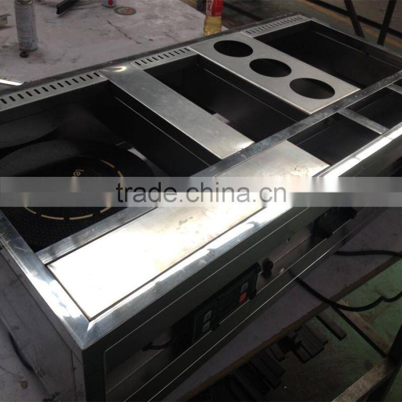 ice cream food trailer/yogurt kiosk/food kiosk/hot dog cart